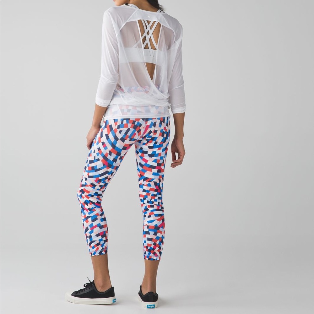 Lululemon Wunder Under Crop III leggings Capoeira
